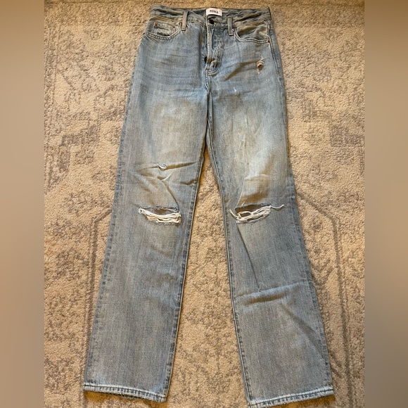 PISTOLA DENIM CASSIE JEANS SUPER HIGH RISE STRAIGHT - BY MY SIDE - Picture 4 of 11